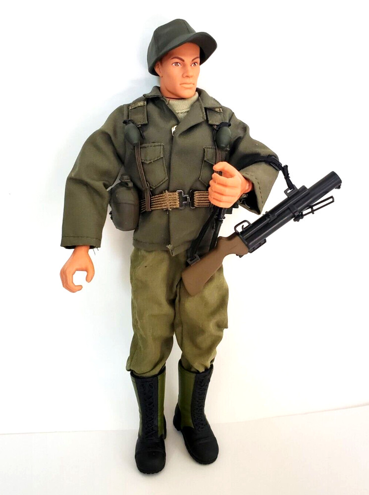 GI Joe US Army VIETNAM with M79 40mm Grenade Launcher Weapon 12″ Action Figure