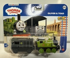 Thomas & Friends Metal Oliver Engine & Toad Brakevan Deluxe 2-Pack NEW