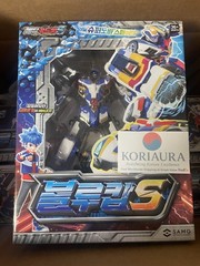 Metal Cardbot S BLUE COP S Police Car Transforming Robot Figure Car Toy 2024