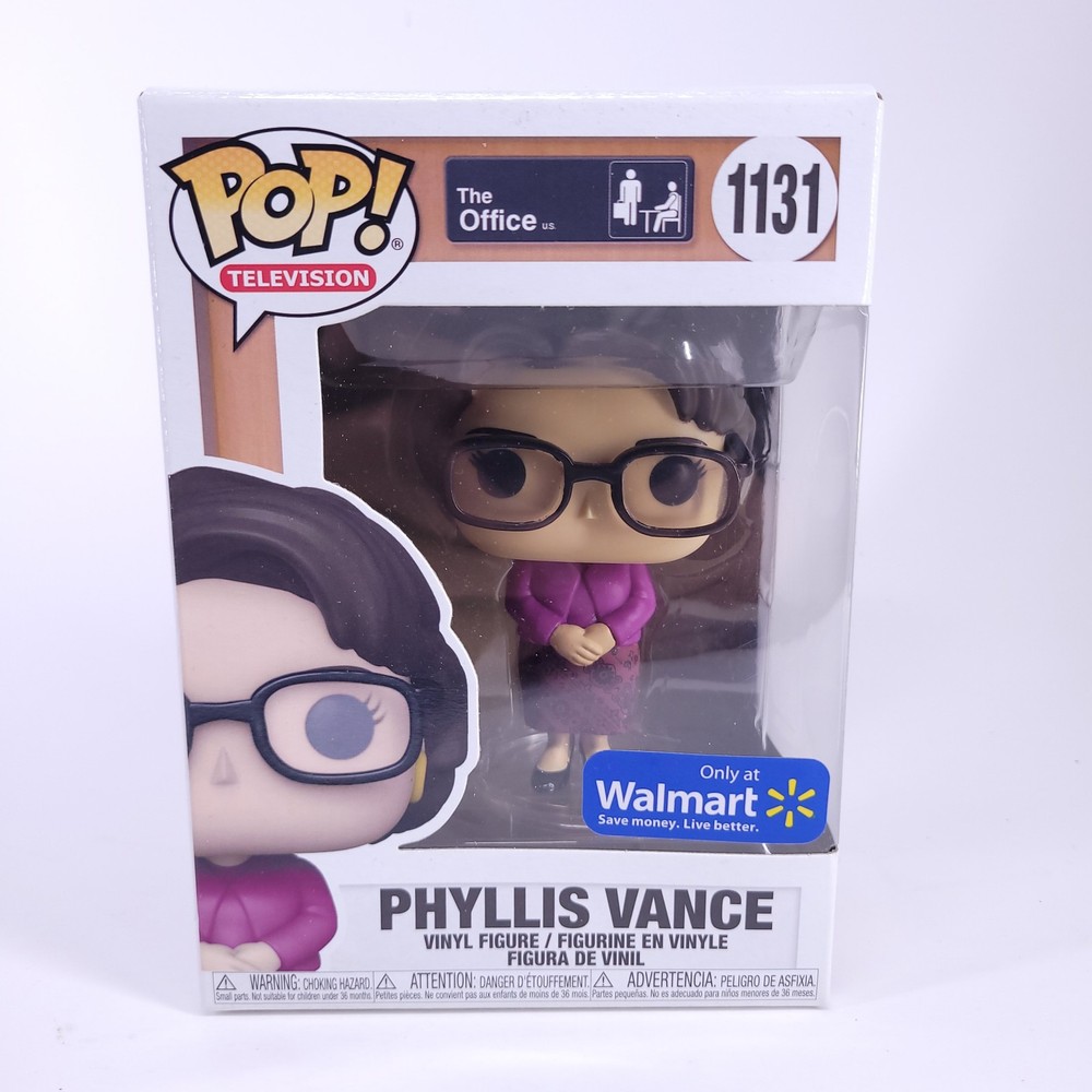 Funko Pop Phyllis Vance 1131 The Office TV Figure Walmart Exclusive New in Box