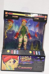 Jada Toys Street Fighter II Cammy Action Figure 1:12 Scale Sealed