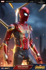ZD Toy Marvel Iron spider 2.0 The Avengers model toys Collection action figures