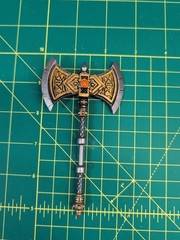 Mythic Legions Rising Sons Double Bladed Axe Head “NEW-US SELLER & I SHIP DAILY”