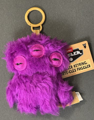 Fuggler Keyring Plush Keychain Collectible Figure Series 6 Annoyed Alien
