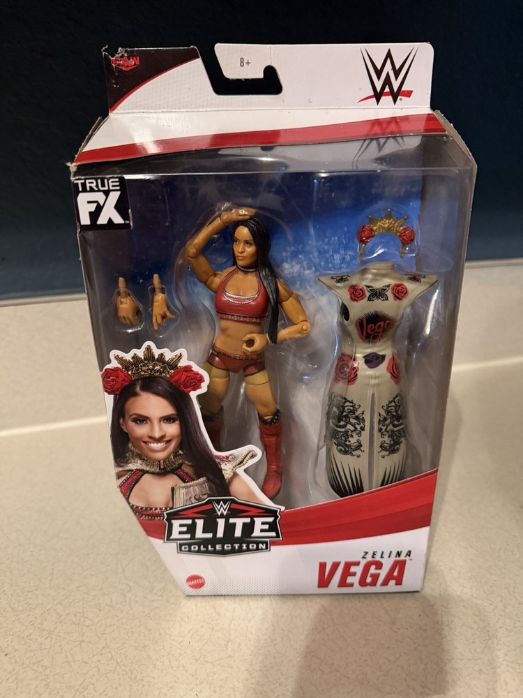 Zelina Vega WWE Wrestling Figure Elite Collectors Edition New Crown DMG PKG