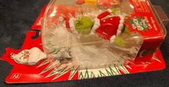 Dr Suess Christmas Cindy Lou Who and The Grinch Action Figures Set of 2 NIB