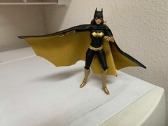 Custom Batgirl Wired Cape Mcfarlane DC Collectibles 1:12 Batman Not Figure