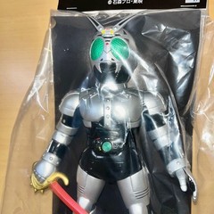 Shadow Moon Satan Saber ver. Toei Retro Sofubi Collection Medicom Toy Kamen Ride