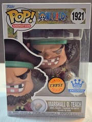 FUNKO POP ONE PIECE MARSHALL D. TEACH #1921 LIMITED EDITION CHASE FUNKO EXCL.