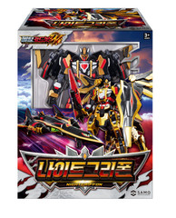 Metal Cardbot W Season 3 Night Griffon Transformer Robot Toy Action Figure kor