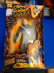 Toy Biz Ghost Rider Deluxe Edition 10 in Action Figure Flame Glow