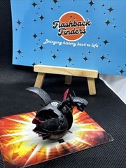 Bakugan Pyro Dragonoid Black Steel Darkus 620G BakuSteel RARE