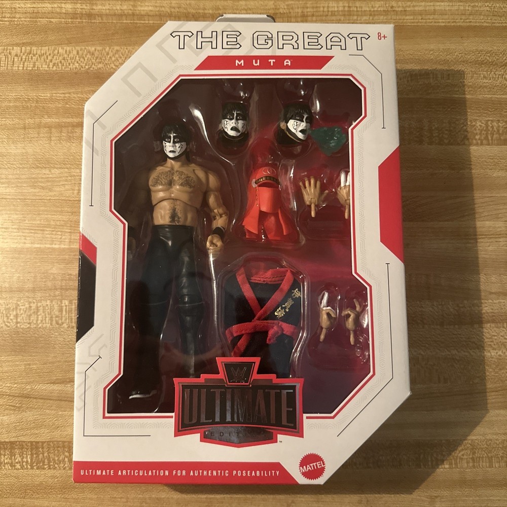 WWE Ultimate Edition Series 25 The Great Muta Chase Variant 2025 Mattel New