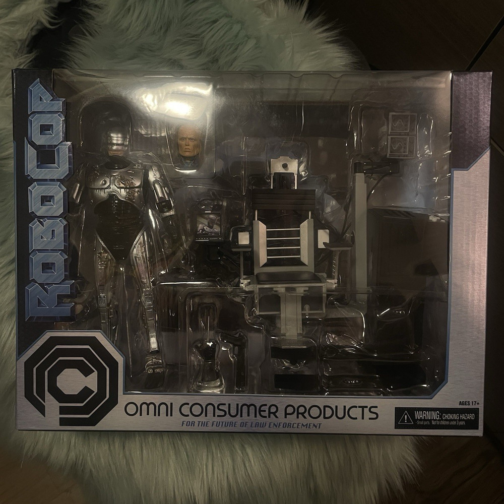 RoboCop Omni Consumer Products Boxed Action Figure Set w/ Alternate Head