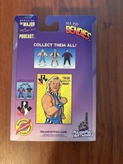 Major Wrestling Figure Podcast MWFP Bendies Jeff Jarrett Figure W/ Card