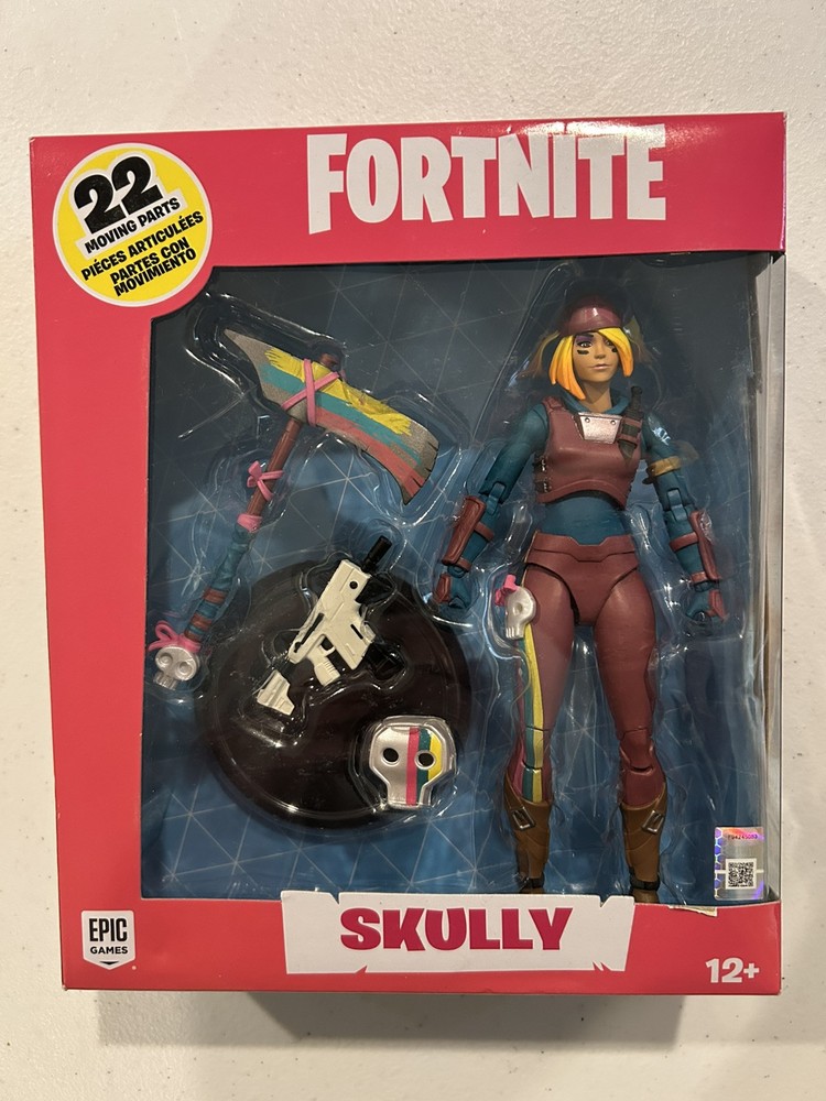 Fortnite – SKULLY Action Figure McFarlane Toys Epic Games 2019 NIB FAST SHIPPING