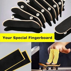 24 Pcs Fingerboard Foam Grip Tape Non-Slip Skateboard Grip Tape Stickers