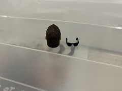 WWE Elite Big Bubba Rogers NWO BAF Head Sunglasses Parts Monday Night Wars Rock