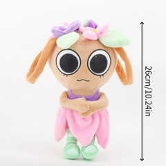 26cm Dandy’s World Plush Doll Bassie Plush Stuffed Toy Pillow Kids Birthday Gift