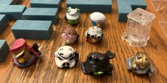 Angry Birds Star Wars Telepods Star Destroyer Set 2012 plus 8 Extra figures READ