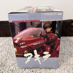 Akira Kaneda Motorcycle Akira Deluxe Boxed Set Action Figure 2001