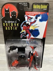 BATMAN & ROBIN VTG. HARLEY QUINN W/Knockout Punching Glove & Trick Pistol 97