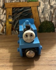 2000 Thomas the Tank Engine #1 Learning Curve/Britt Allcroft Wood.