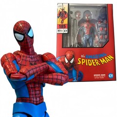 CT Toys MAFEX No.185 SPIDER-MAN CLASSIC COSTUME Ver. 1/12 Action Figure US STOCK
