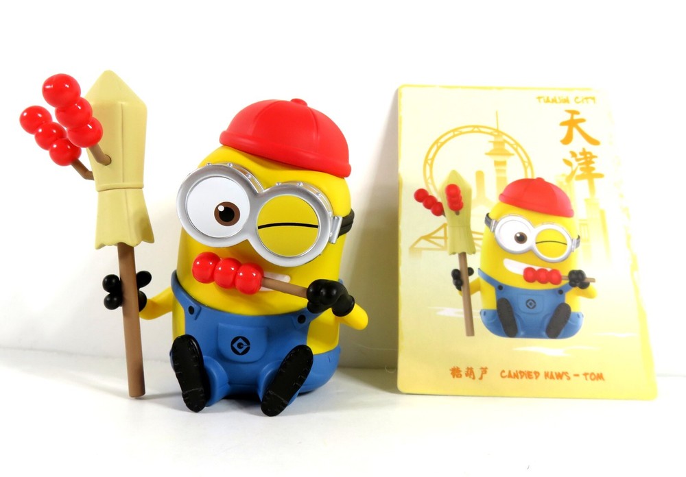 Pop Mart Minions Travelogues Of China Series Candied Haws Tom Figure NEW
