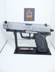 Resident Evil 4 Gun Pistol SG-09 R w/Gun Holder- Moving Slide 1:1 Model