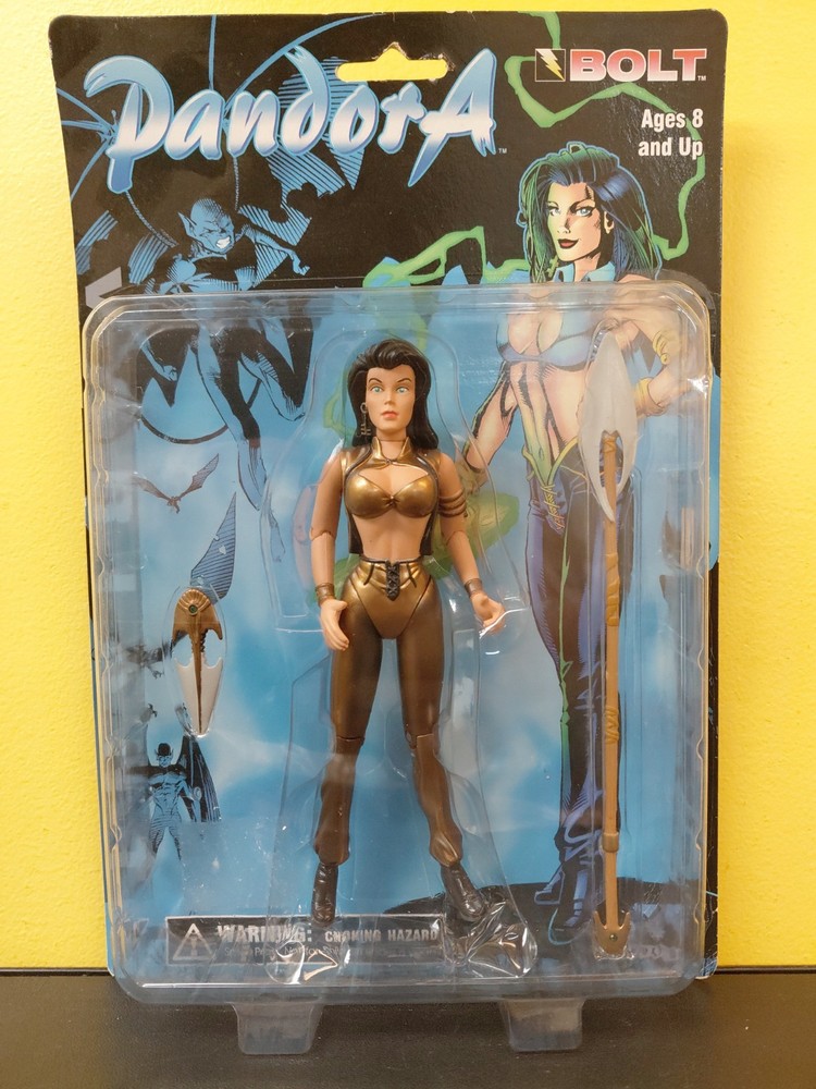 Bolt Pandora Action Figure 1997 Comic Book Figurine