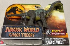 NEW Jurassic World Chaos Theory Epic Evolution Apatosaurus Danger Pack Netflix