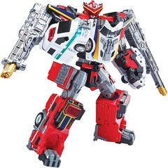 Tobot V Galaxy Detectives 14″ Golden Justice Giant V Figure 4IN1 Combiner Robot