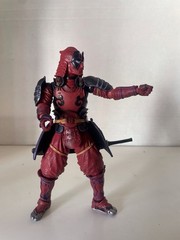 Bandai Manga Realization Samurai Kabukimono Deadpool 7” Figure No Accessories
