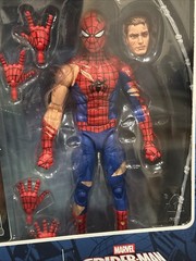Marvel Legends Magic the Gathering Battle Damaged Spider-Man NIB Fast Ship
