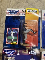 Lot of 4 MLB Starting Lineup 1990-1999 Fred McGriff Wells Abbott Langston