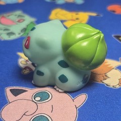 Pokemon Bulbasaur Figure Finger Puppet 2013 Nintendo Bandai Japan USA Seller Toy