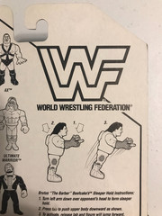 WWF Hasbro BRUTUS THE BARBER BEEFCAKE Series 1 First Edition – RARE!