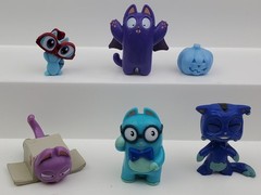 Hasbro Lost Kitties Cats Kittens Figures Boo-Ger Drizzle Arnold – Lot of 6 – GUC