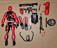 GI Joe Classified Series Cobra Diver #169 Target Exclusive Complete From 2 Pack