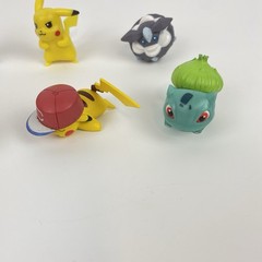 Pokemon Mixed Figures Pikachu Squirtle Bulbasaur Lot of 8 Loose