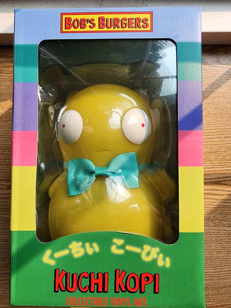 Kidrobot x Bob’s Burgers Kuchi Kopi 6″ Vinyl Figure New in Box