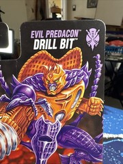 Beast Wars Transformers Drill Bit Evil Predacon 1996 New Sealed Action Figure
