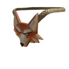 ROBLOX Celebrity Series 8 Neverland Lagoon Wisp Red Fox Necklace (Code Only)