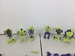 Vintage G1 Transformers Constructicons Devastator Hasbro 1985
