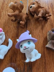 Puppy and Kitty in my pocket lot of 24 figures