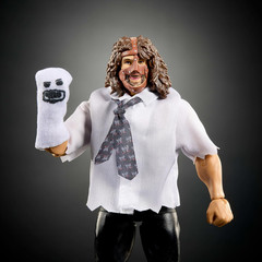 WWE Elite Collection Action Figure & Accessories, Premium Live Event Mankind Set