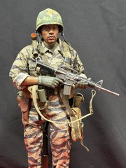 1/6 US ARMY VIETNAM WAR SPECIAL FORCES OPERATOR LRRP BANDIT JOES CUSTOM
