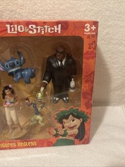 Lilo & Stitch 7 Piece Figures Set Disney Store Exclusive NEW IN BOX FREE SHIP