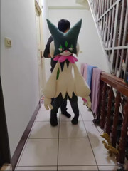 59” Anime 1:1 Giant Meowscarada Plush Doll Stuffed Toys Cosplay Plushie Gift